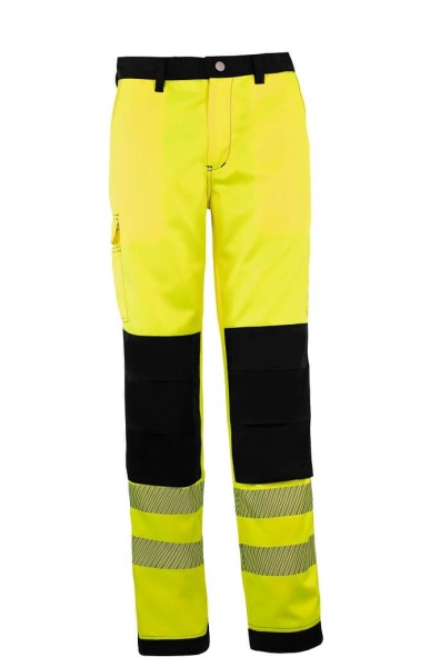 Korntex, EOS Hi-Vis Trousers with Black Parts, yellow