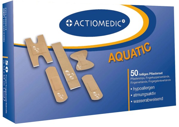 ACTIOMEDIC® AQUATIC Pflasterset, 50 -tlg.