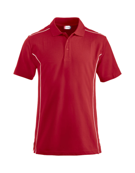 Clique, Poloshirt New Conway, rot