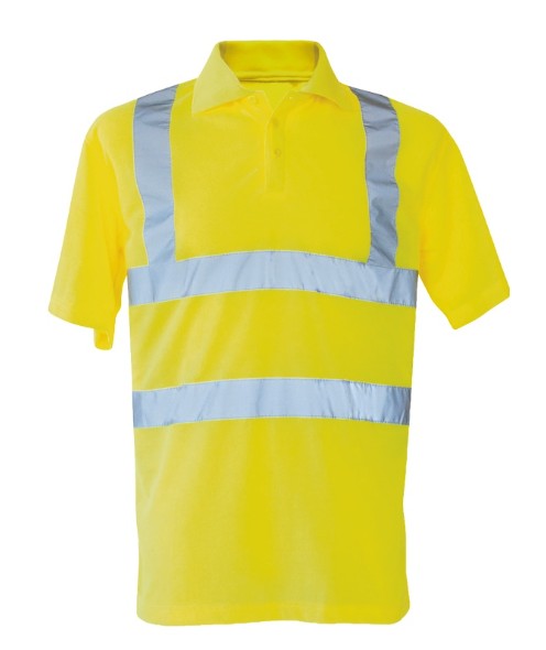 Korntex® Hi-Vis Polo-Shirt „Liverpool“ - Signal-Gelb