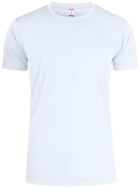 Clique, Junior T-Shirt "Basic Active-T" weiß, Polyester