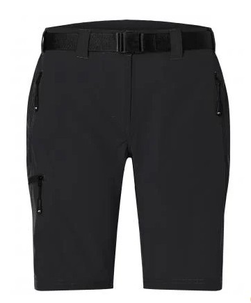 James & Nicholson, Ladies' Trekking Shorts, black