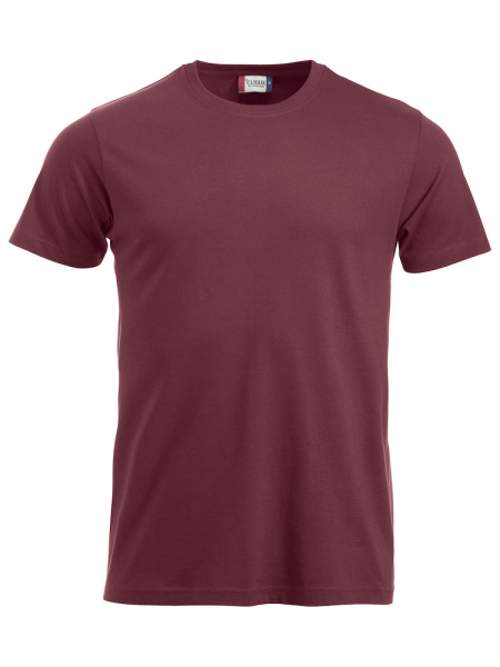 Clique, T-Shirt New Classic-T, bordeaux