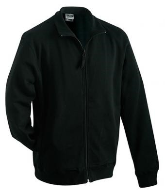 James & Nicholson, Sweat Jacket, black
