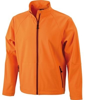 James & Nicholson, Men's Softshell Jacket, orange