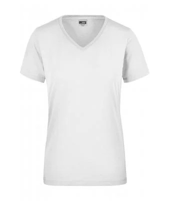 James & Nicholson, Ladies' Workwear T-Shirt, white