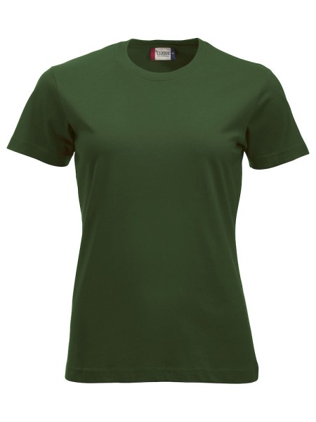 Clique, T-Shirt New Classic-T Ladies, flaschengrün