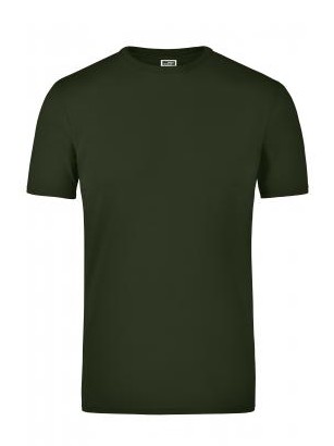 James & Nicholson, Elastic-T-Shirt, olive