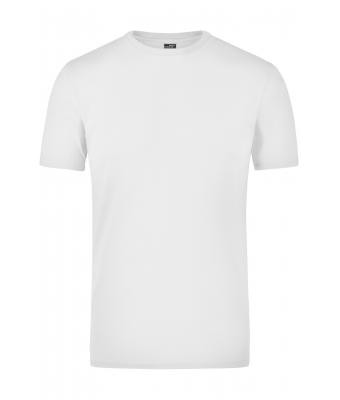 James & Nicholson, Elastic-T-Shirt, white