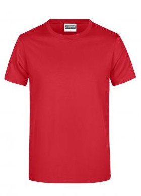 James & Nicholson, Promo-T-Shirt Man 180, red