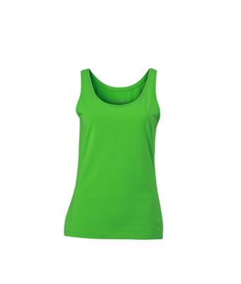 James & Nicholson, Ladies' Elastic Top, lime-green