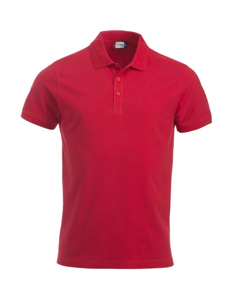 Clique, Poloshirt Classic Lincoln S/S, rot