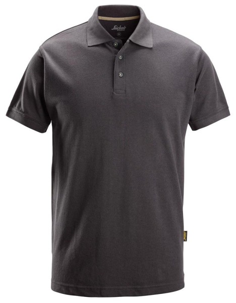 Snickers 2718, Klassisches Polo Shirt, steel grey