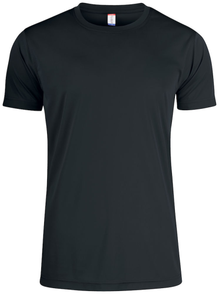 Clique, T-Shirt Basic Active-T, schwarz