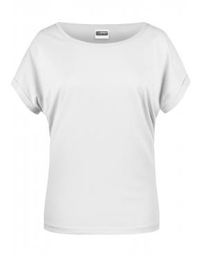 James & Nicholson, Ladies' Casual-T-Shirt, white