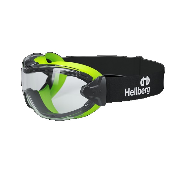 Hellberg - Schutzbrille "Neon Plus" Klar AF/AS Hochleistung