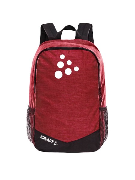 Craft, Squad Practice Backpack, black/bright red