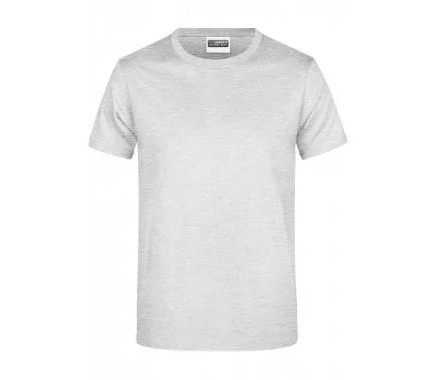 James & Nicholson, Promo-T-Shirt Man 180, ash