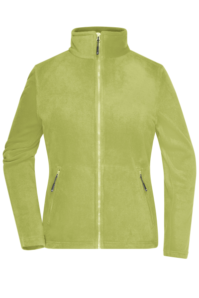 James & Nicholson, Ladies' Fleece Jacket, lime-green