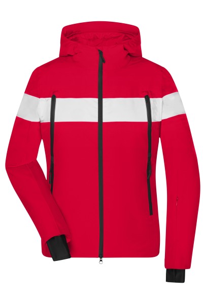 James & Nicholson, Men's Wintersport Jacket, light-red/white