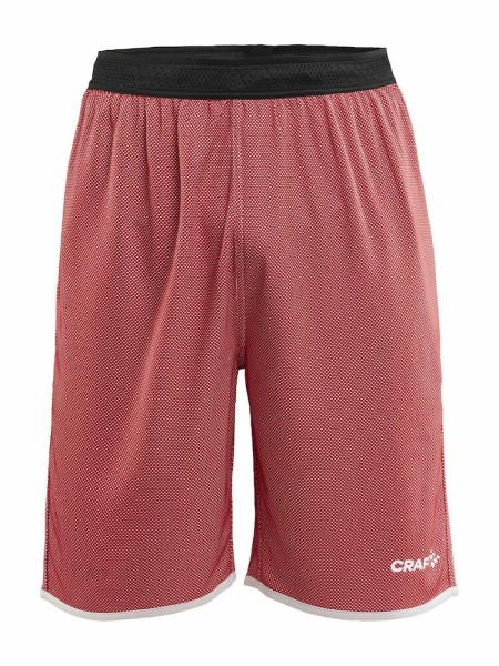 Craft, Progress Reversible Basket Shorts M, red/white