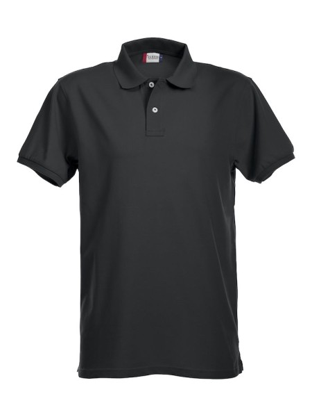 Clique, Poloshirt Stretch Premium, schwarz