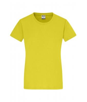 James & Nicholson, Ladies' Slim Fit-T-Shirt, yellow