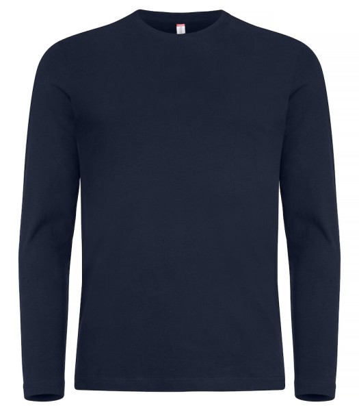 Clique, Langarmshirt Premium Fashion-T, dunkelblau