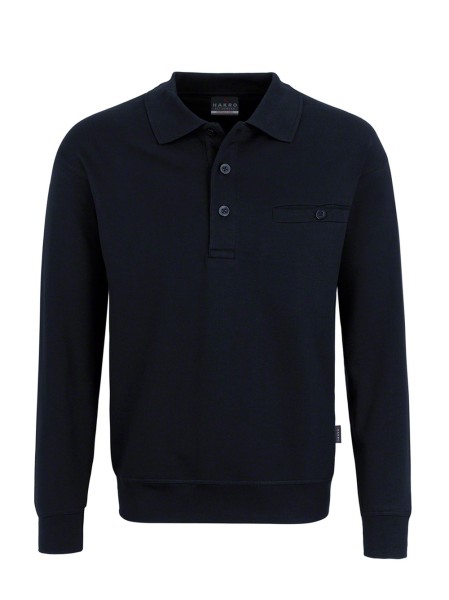 HAKRO, Pocket-Sweatshirt Premium, schwarz