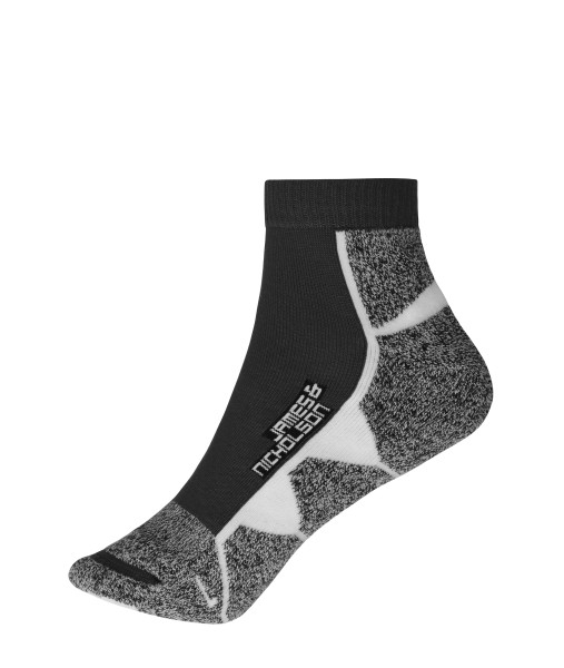 James & Nicholson, Sport Sneaker Socks, black/white