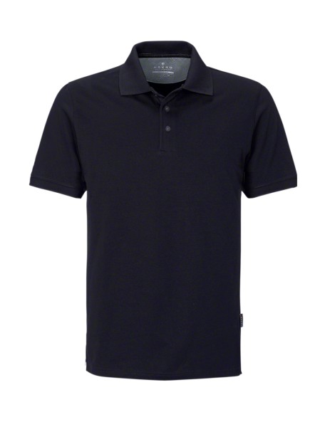 HAKRO, COTTON TEC® Poloshirt, schwarz