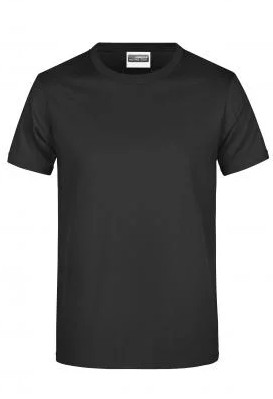James & Nicholson, Promo-T-Shirt Man 180, black