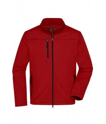 James & Nicholson, Men's Softshell Jacket, red