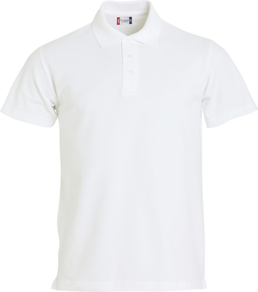 Clique, Poloshirt Basic, weiß