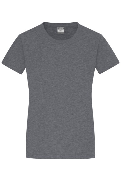 James & Nicholson, Ladies' Slim Fit-T-Shirt, grey-heather