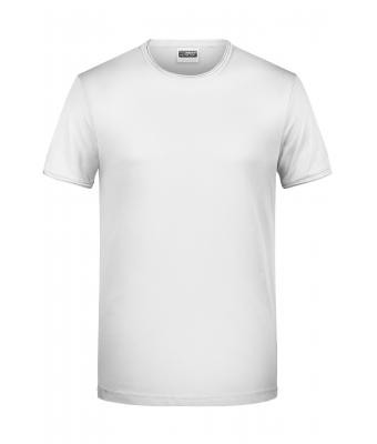 James & Nicholson, Men's-T-Shirt, white
