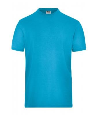 James & Nicholson, Men's BIO Stretch-T-Shirt Work - SOLID -, turquoise