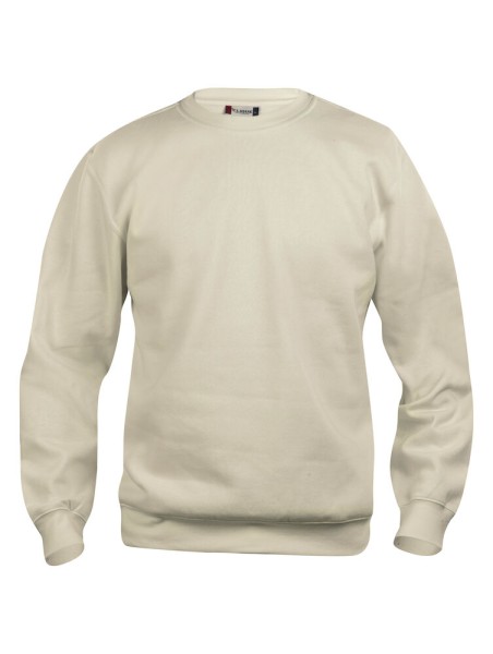 Clique, Sweatshirt Basic Roundneck, helles beige