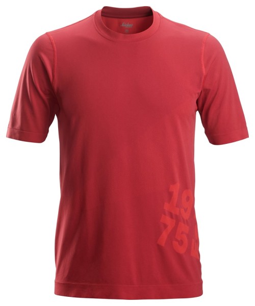 Snickers 2519, FlexiWork, 37.5® T-Shirt, chili red