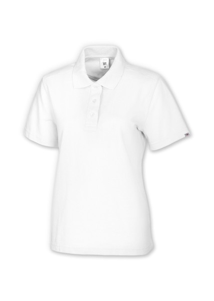 BP, Damen-Poloshirt, weiß