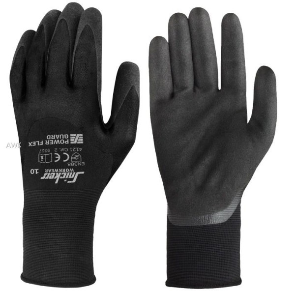 Power Flex Guard Handschuhe PAAR, Black\Black
