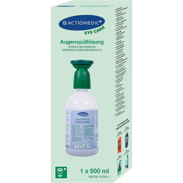 ACTIOMEDIC® Augenspülflasche mit Natriumchloridlösung 0,9 %
