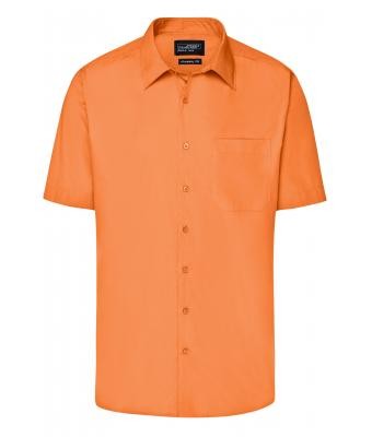 James & Nicholson, Men's Business Shirt Short-Sleeved, orange