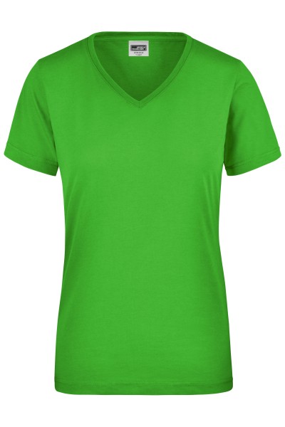 James & Nicholson, Ladies' Workwear T-Shirt, lime-green