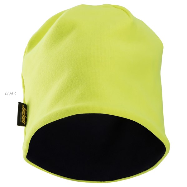 Snickers 9068, ProtecWork, Beanie, high vis yellow