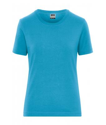 James & Nicholson, Ladies' BIO Stretch-T-Shirt Work - SOLID -, turquoise