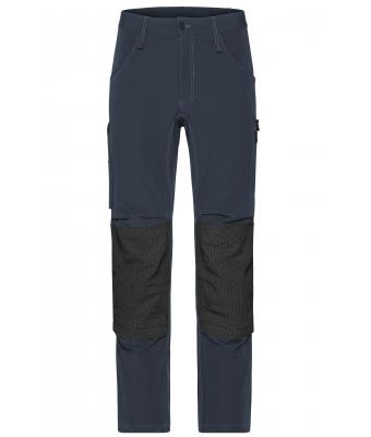 James & Nicholson, Workwear Pants 4-Way Stretch Slim Line, carbon