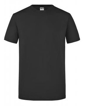 James & Nicholson, Men's Slim Fit-T-Shirt, graphite