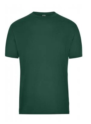 James & Nicholson, Men's BIO Workwear T-Shirt, dark-green