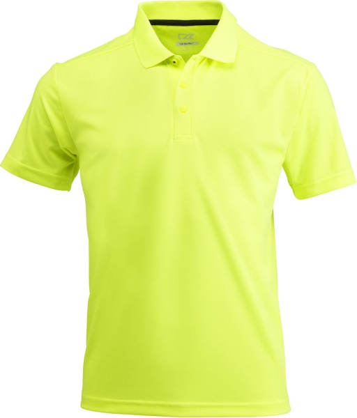 Cutter & Buck, Poloshirt Kelowna Men, neon gelb